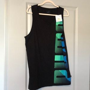 Puma black tank top